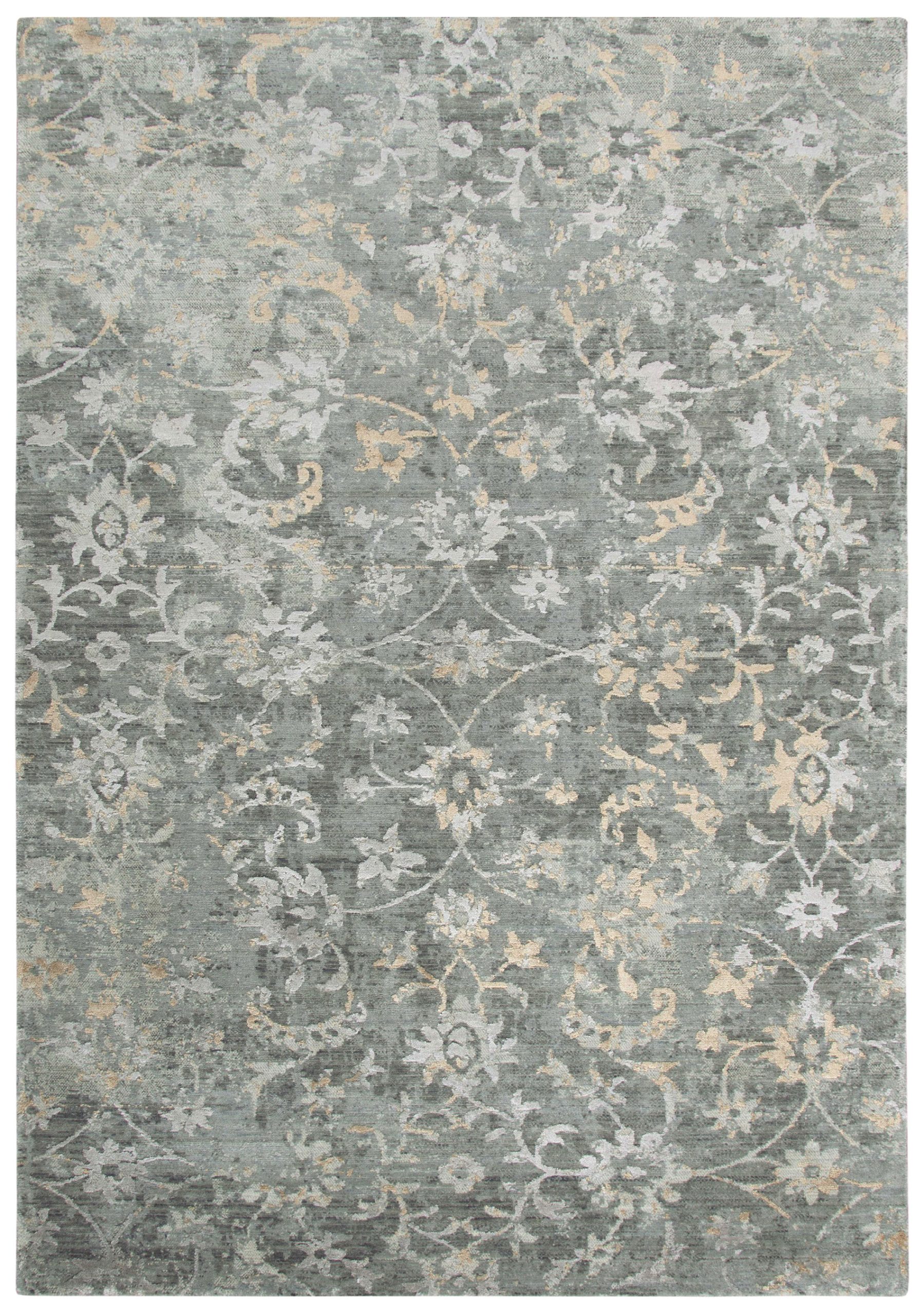 Welcome Rugs -Artistry Rug Floral Gold