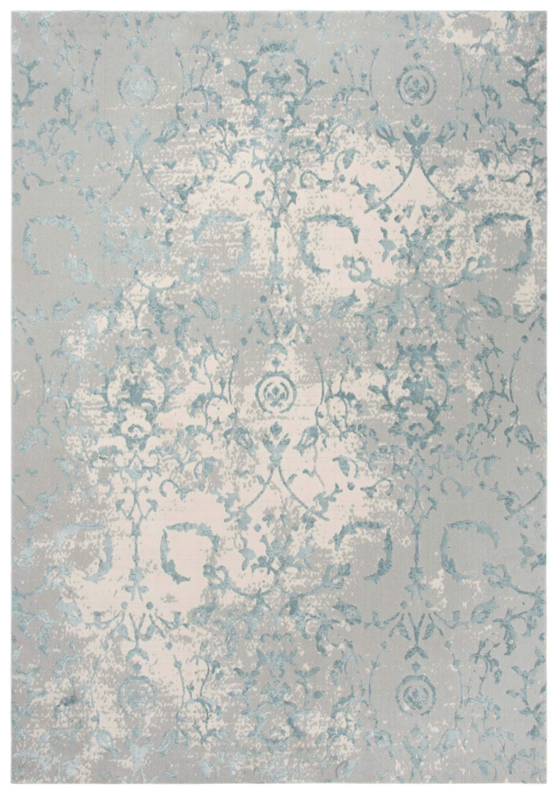 Welcome Rugs -Chelsea Rug Faded Blue Cream
