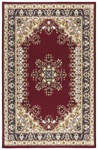 Welcome Rugs-Xcite Rug Oriental Maroon Beige